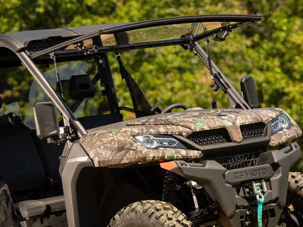Scratch Resistant Flip Windshield for CFMOTO UForce 1000 (2023)