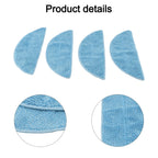 Set of 4 Mop Cloths for Ecovacs Yeedi Y1 Series Cleaners