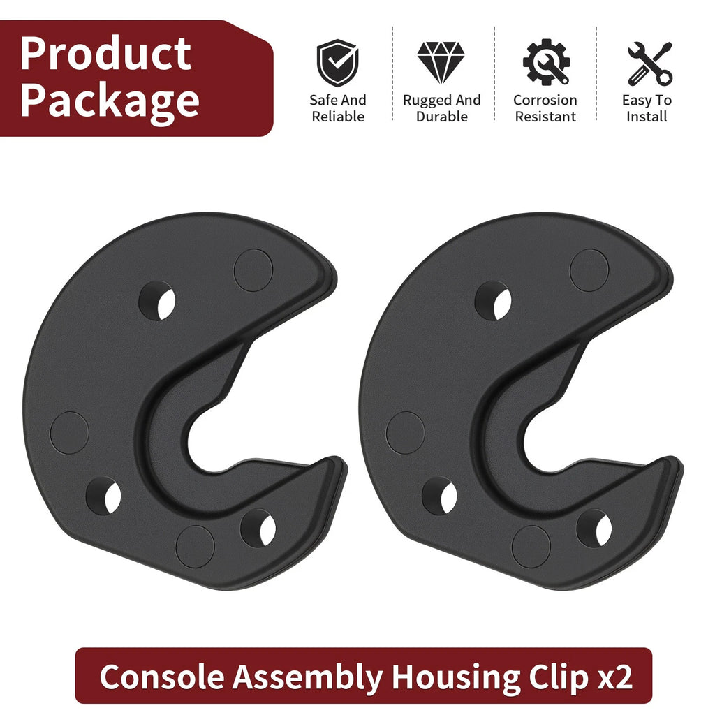 2 Console Assembly Housing Clips 219800158 for Can-Am Spyder RT SM5 SE5 (2010–2013)