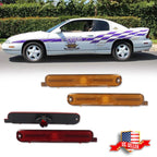 Set of 4 Amber Front & Red Rear Side Markers for Chevy Lumina & Monte Carlo (1995–2001)