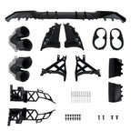 A45 Look Rear Bumper Diffuser with Tailpipes for Benz A-Class W177 (2018–2022)