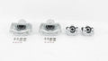 Set of 4 Brake Calipers for Jeep Liberty 2.4L 2.8L 3.7L (2003–2007)