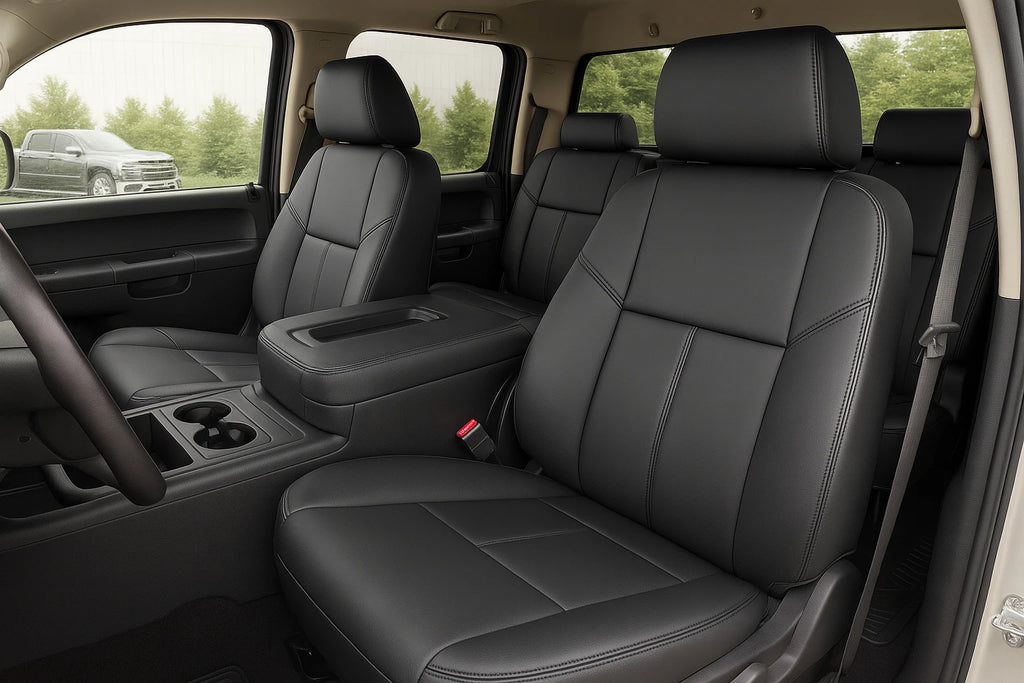 Set of 2 Replacement Seat Covers for Chevy Silverado GMC Sierra (2007–2013)