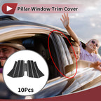 Set of 10 Door Pillar Window Trim for Volkswagen Touareg (2011–2018)