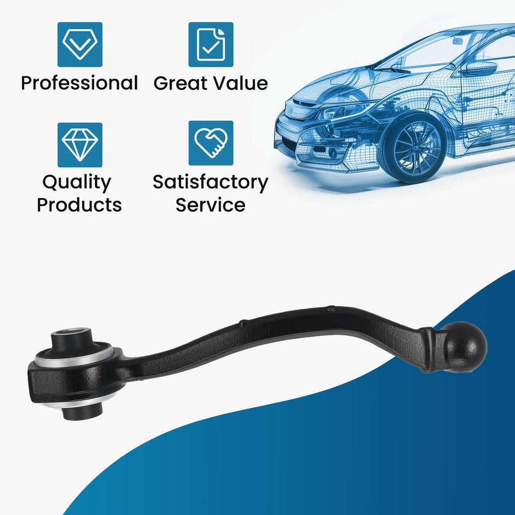 Front Left Lower Control Arm Rearward for Mercedes-Benz C320 CLK550 SLK55 (2001–2010)