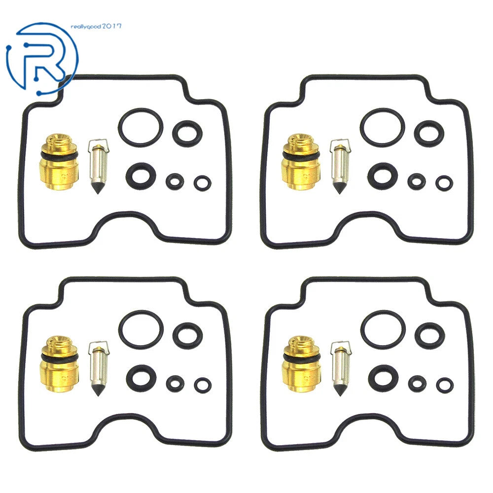 4X Carburetor Rebuild Kit for Suzuki GSX750F (1998–2006) GSF1200 (2001–2006) 18-5082