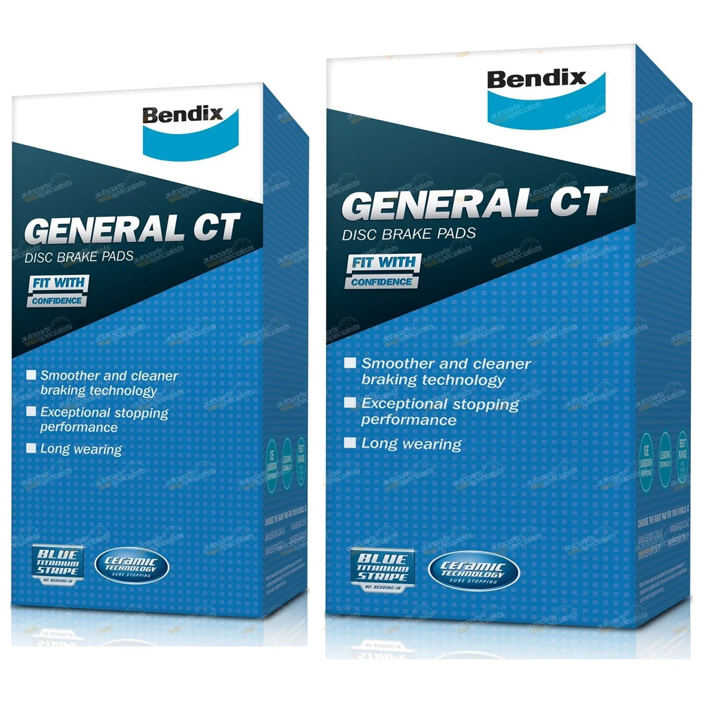 GCT Front Disc Brake Pads Set for Mazda 6 (2002-2005)