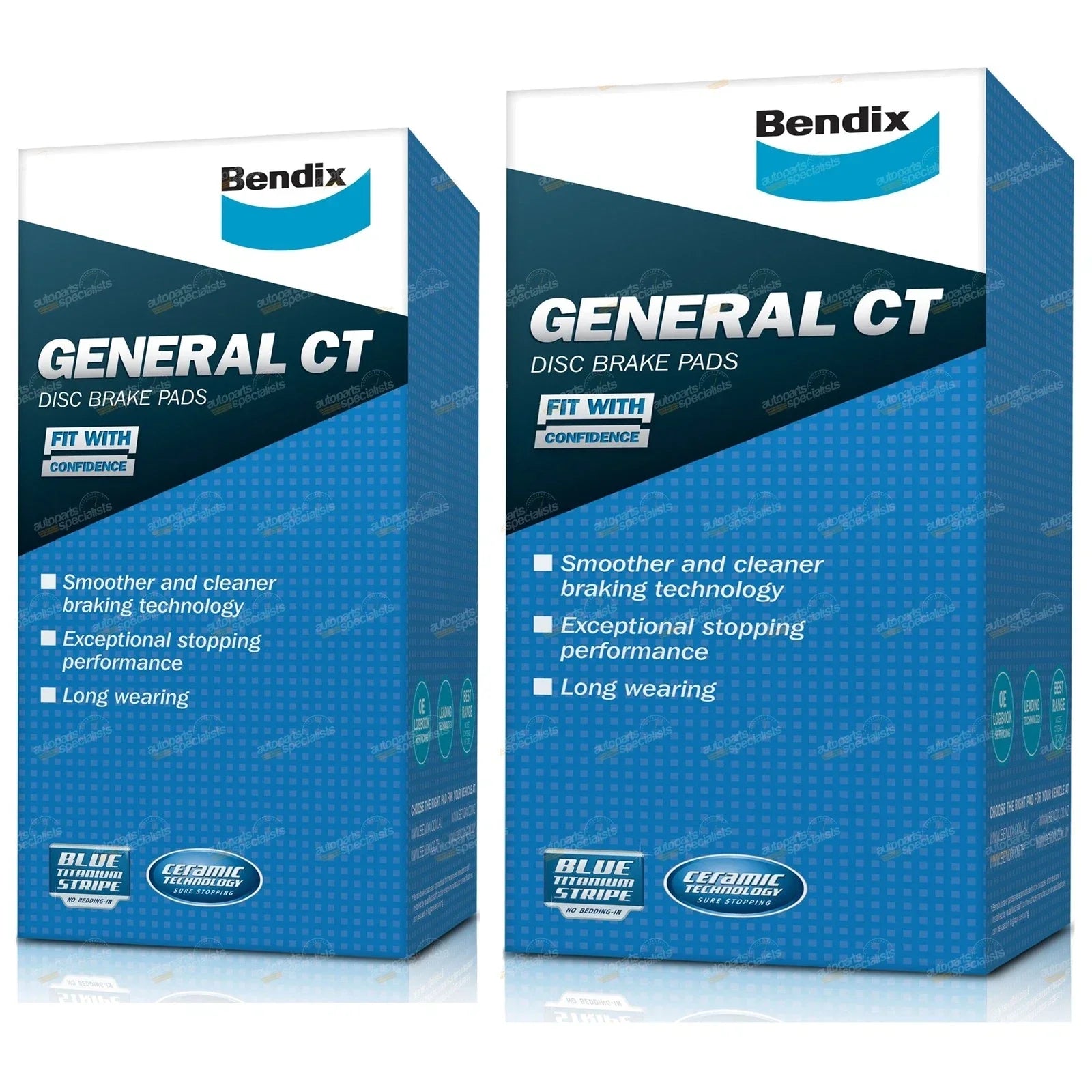 GCT Front Disc Brake Pads Set for Mazda 6 (2002-2005)