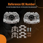 Rear Brake Caliper Kit for Chevrolet Silverado GMC Sierra (1999–2002)