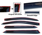 Weather shield Window visor for Hyundai Tucson (2015–2021)