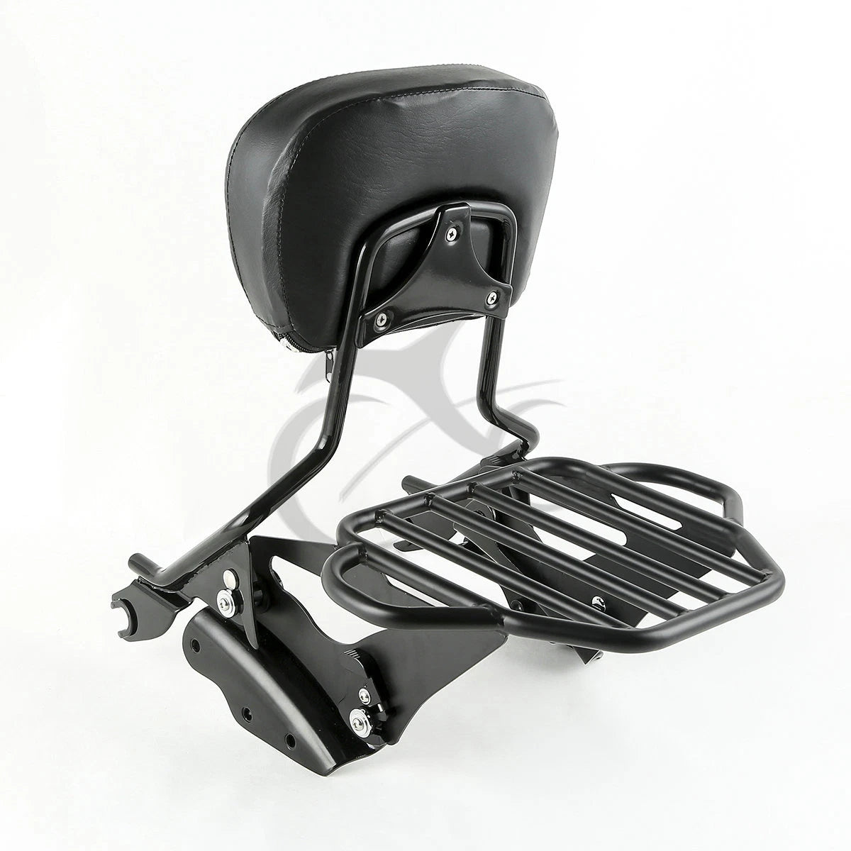 4 Point Docking Backrest Sissy Bar Luggage Rack for Harley Road King (2009–2013)