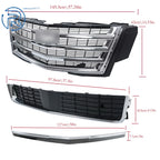 Front Upper Grille with Hood Molding Trim for Cadillac Escalade (2015-2020)