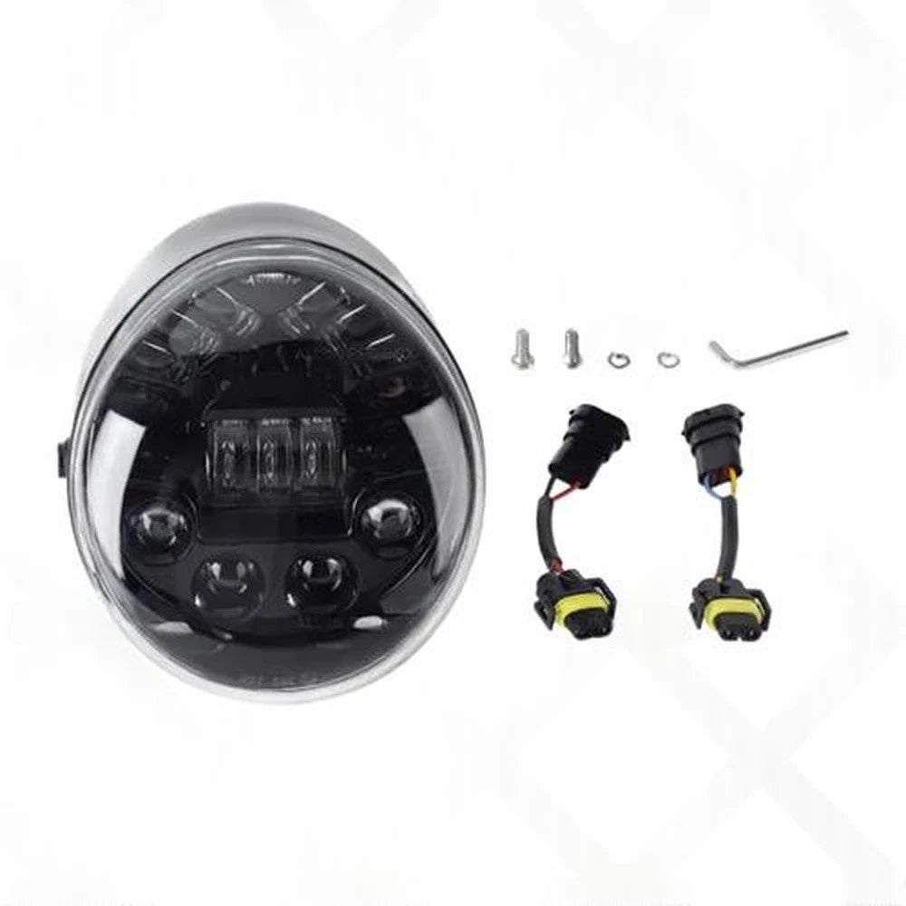LED Headlight Hi/Lo Lamp for Harley Davidson VROD VRSC VRSCA (2002–2017)