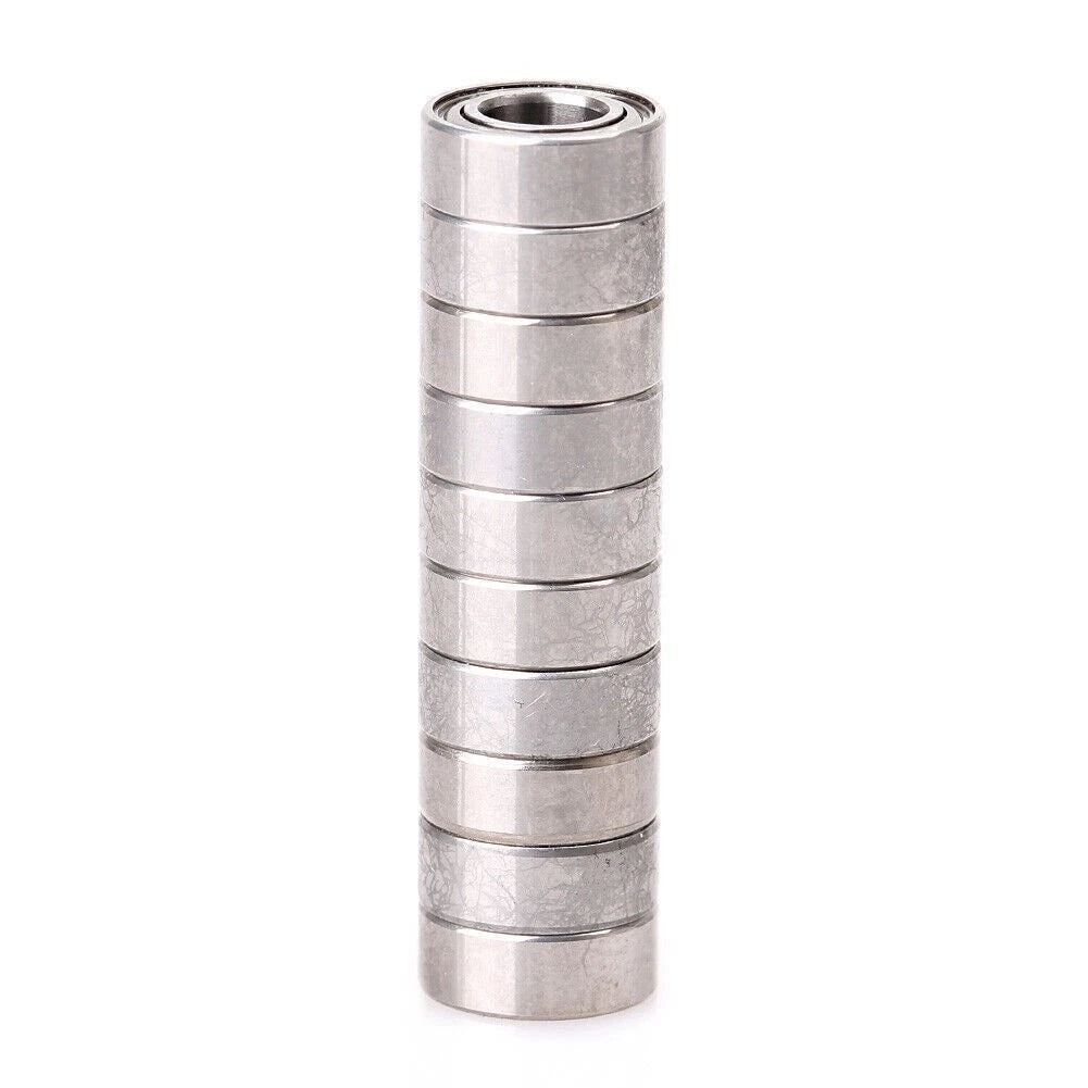 Set of 10 Mini Bearings MR84-ZZ for Low Speed Transmission