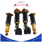 Set of 4 Adjustable Height Coilovers for Subaru Impreza (2008–2013)