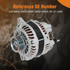 Alternator for Infiniti M35 V6 3.5L (2006–2008) 150A 12V 6-Groove