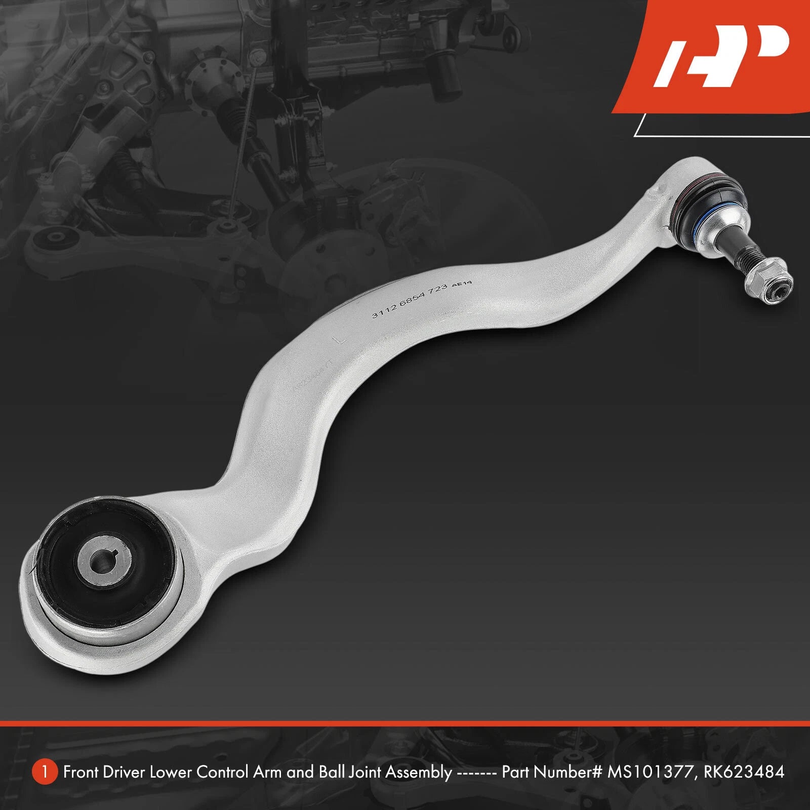 Front Left Lower Control Arm with Ball Joint for BMW 320i