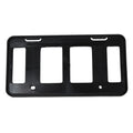 Replacement Polypropylene Front License Plate Bracket w/o Hardware
