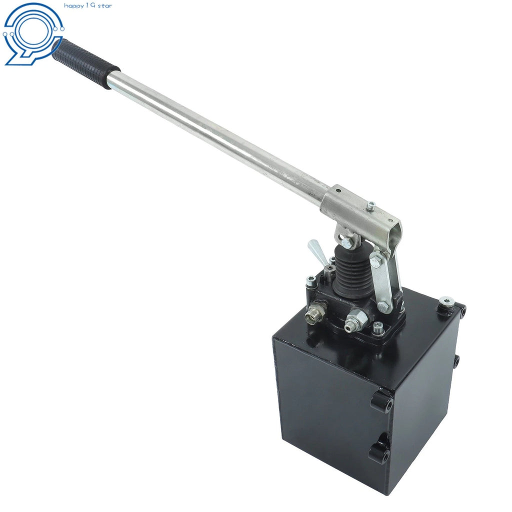 2X Hydraulic Manual Pump with Valve for Various Applications (5 Quart)