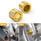 Front Axle Nut Cover Caps for Harley Street Glide FLHX (2009–2023), FLHXS (2014–2023)