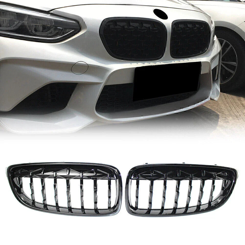 Diamond Front Grill for BMW 4-Series F32 F33 F36 (2014-2020)