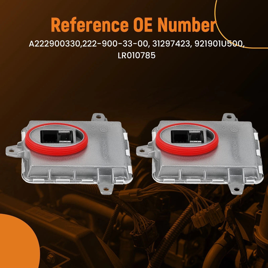 2X Xenon HID Ballast Unit for Cadillac XTS CTS (2013–2017) 130732931515