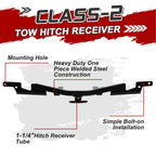 1-1/4" Trailer Hitch Tow Receiver for Lexus ES350 (2007–2012) / Toyota Camry (2007–2011)