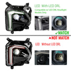Full LED Headlight for Chevy Traverse (2022–2024) - Projector, LED DRL
