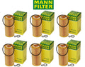 Set of 6 Engine Oil Filters for MB W211 S211 E320 L6 3.2 Turbo (2005–2006)
