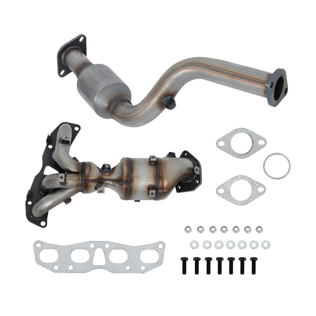 Set of 2 Catalytic Converters for Nissan Rogue (2008–2014) 2.5L