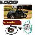 Flywheel Rotor & Stator w/ Cover Gasket for Yamaha Rhino YXR700F (2008-2013)