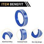 Headlight Control Switch Knob Cover Ring for Ford F-150 (2016–2021) Blue