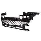 Replacement Front Bumper Grille for Gray Matte Plastic Toyota Hilux (2005–2015)
