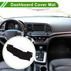 Dashboard Cover for Nissan Micra March K13 (2011–2016) Black Red Anti-Slip