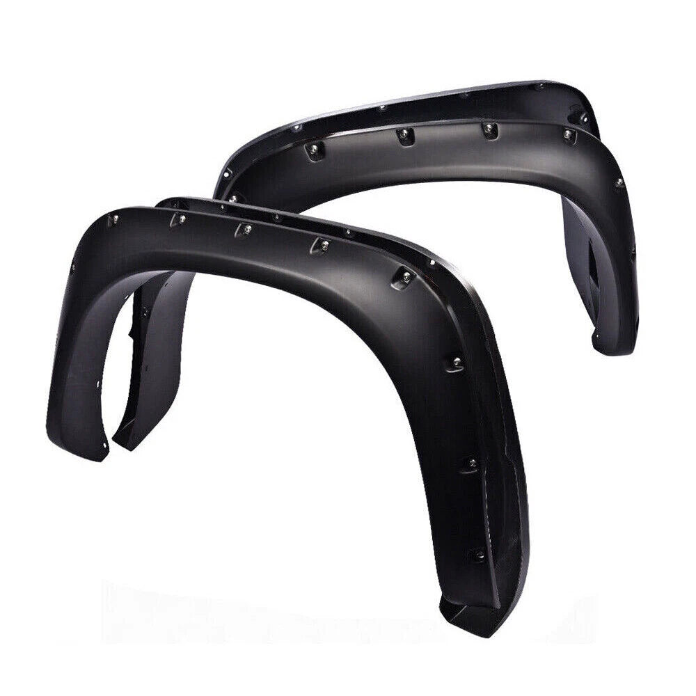 Set of 4 Pocket Rivet Fender Flares for Ram 1500 2002–2008, Ram 2500/3500 2003–2009