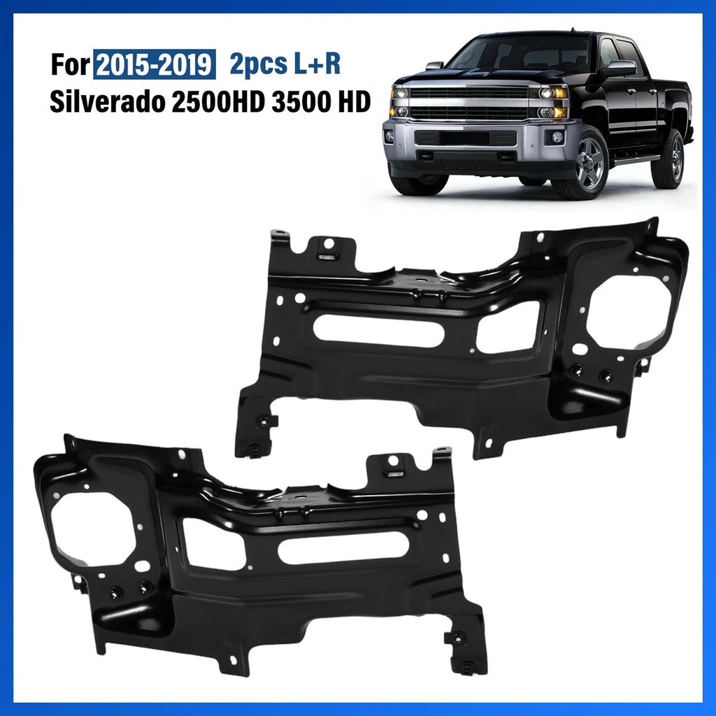 Front Bumper Bracket Set of 2 for Chevrolet Silverado 2500 HD (2015–2019)