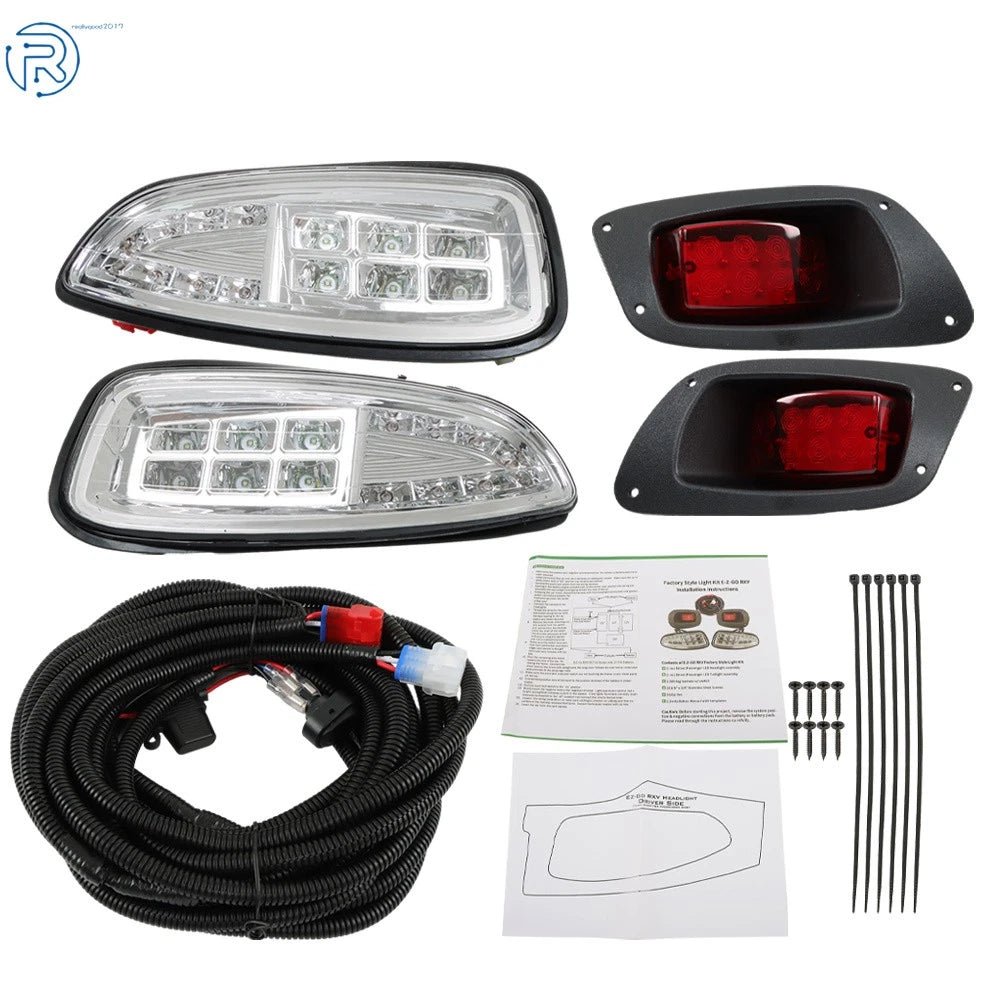Full LED Light Kit for EZGO RXV (2016–Present) - Headlights & Tail Lights