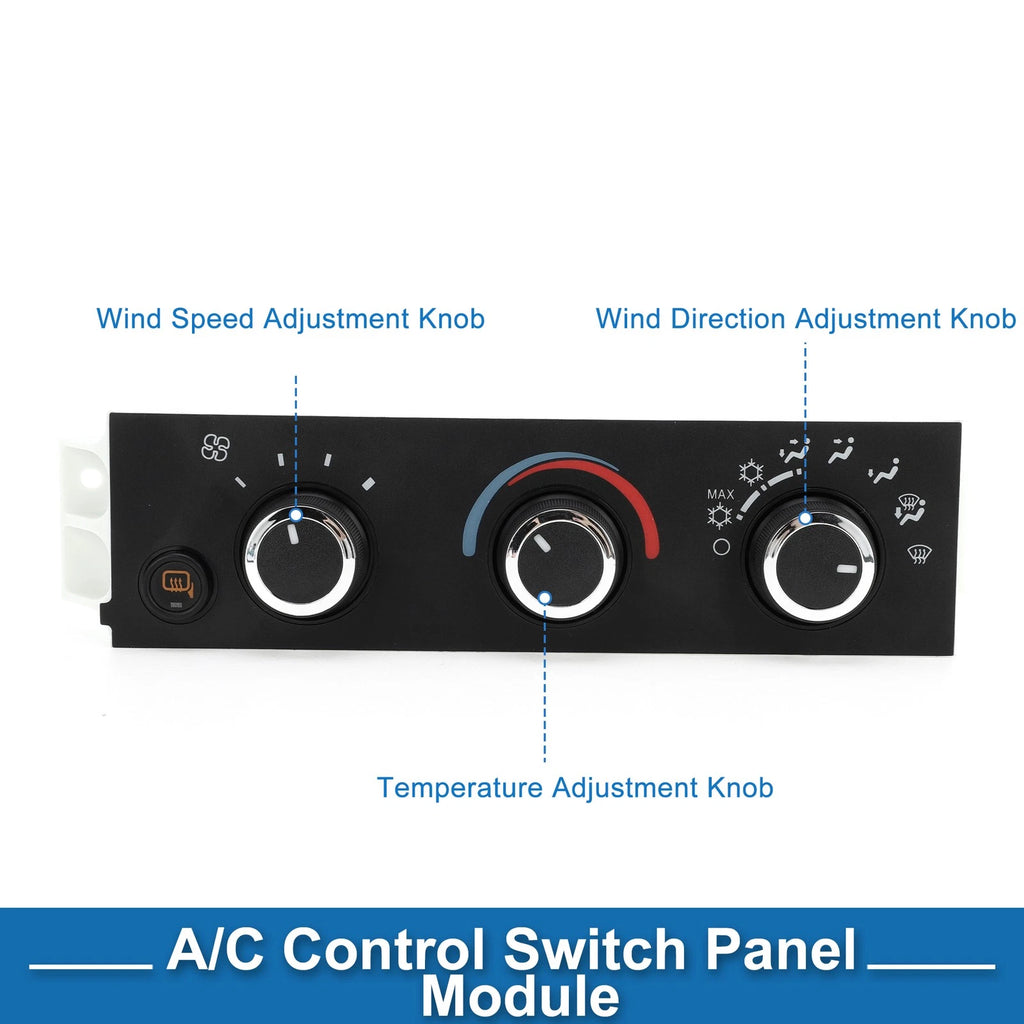 HVAC A/C Heater Climate Control Panel for Chevrolet Express 2500 3500 (2008–2022)