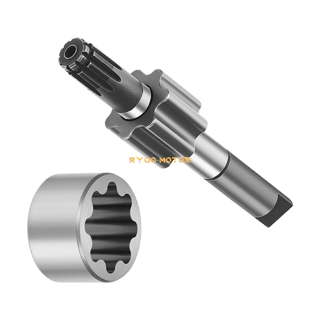 Oil Pump Assembly Feed Shaft & Rotor for Kawasaki KFX450R (2008–2014) 13234-0029