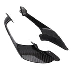 Front Side Winglets for Yamaha YZF R1 R1M (2021–2024) Simulated Carbon