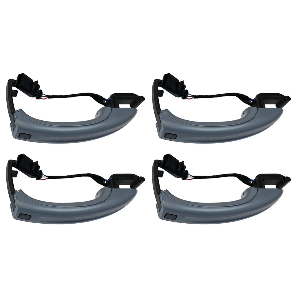 Set of 4 Exterior Door Handles for Audi Q7 (2007–2015)