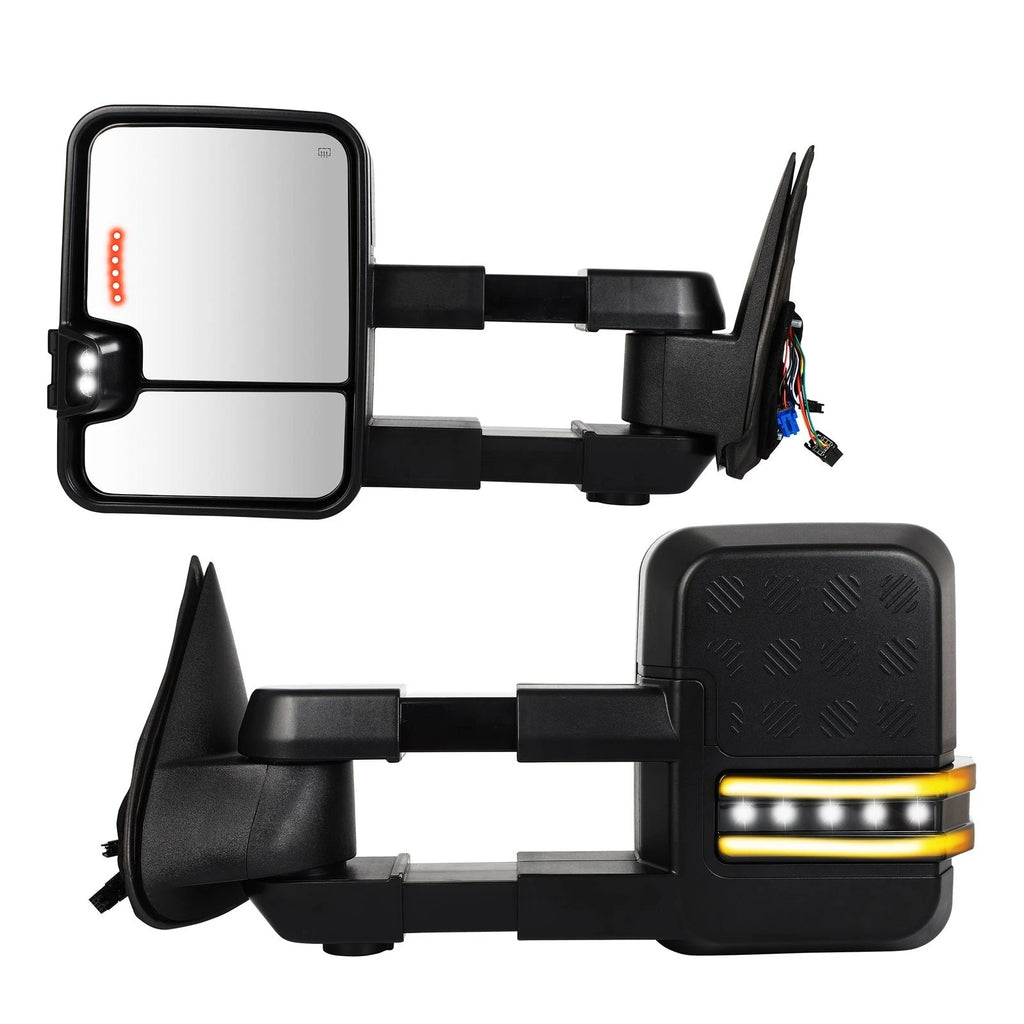 Power Heated Towing Mirror for Chevy GMC Sierra (2003–2006) - Back Up Arrow Signal