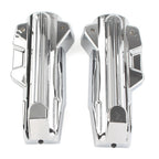 Chrome Lower Fork Covers for Harley Electra Street Road Glide King (2014–2022)