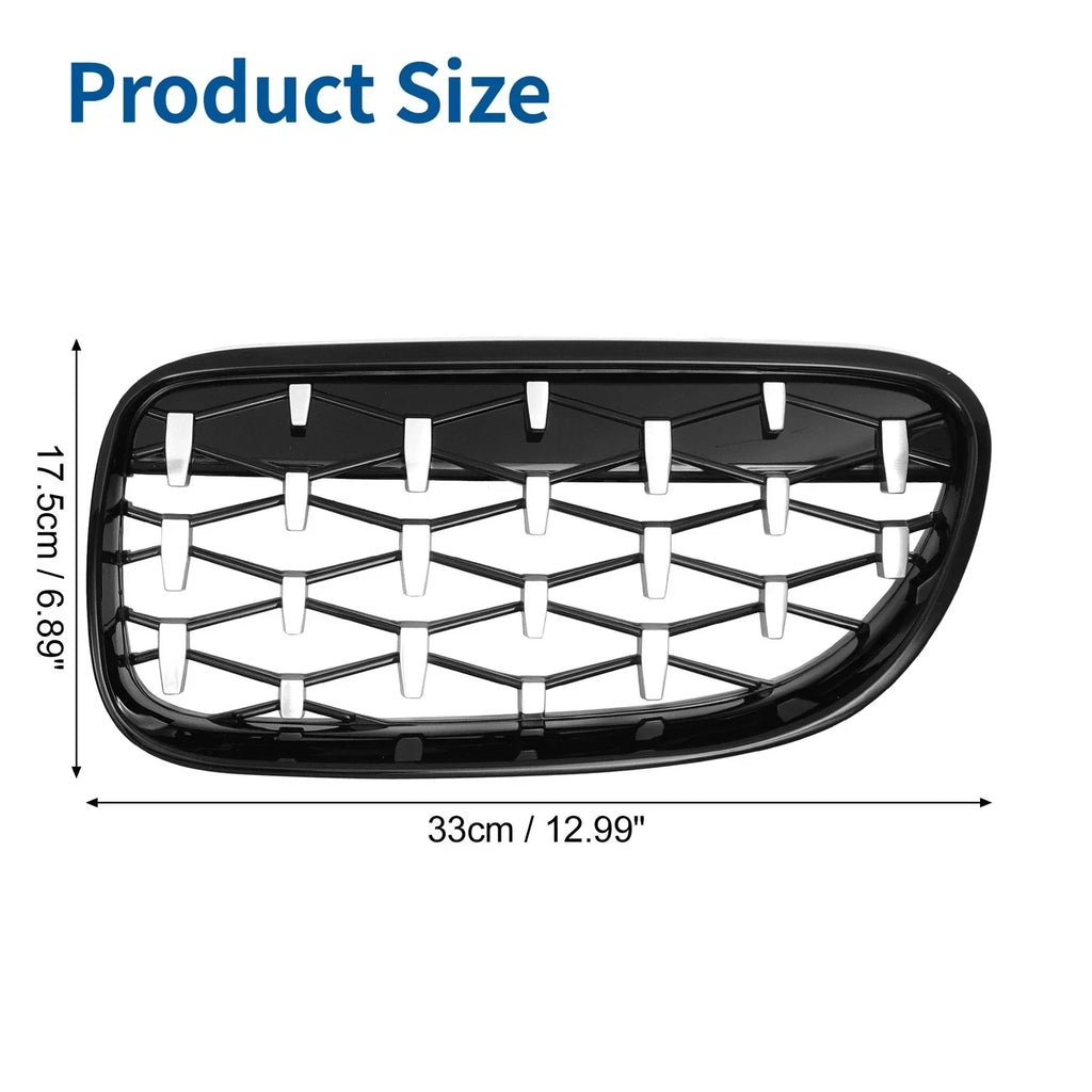 Pair Front Hood Bumper Grille for BMW 335is 328i xDrive 335i xDrive E92