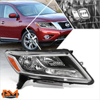 Front Right Headlight Lamp Chrome for Nissan Pathfinder (2013–2016)