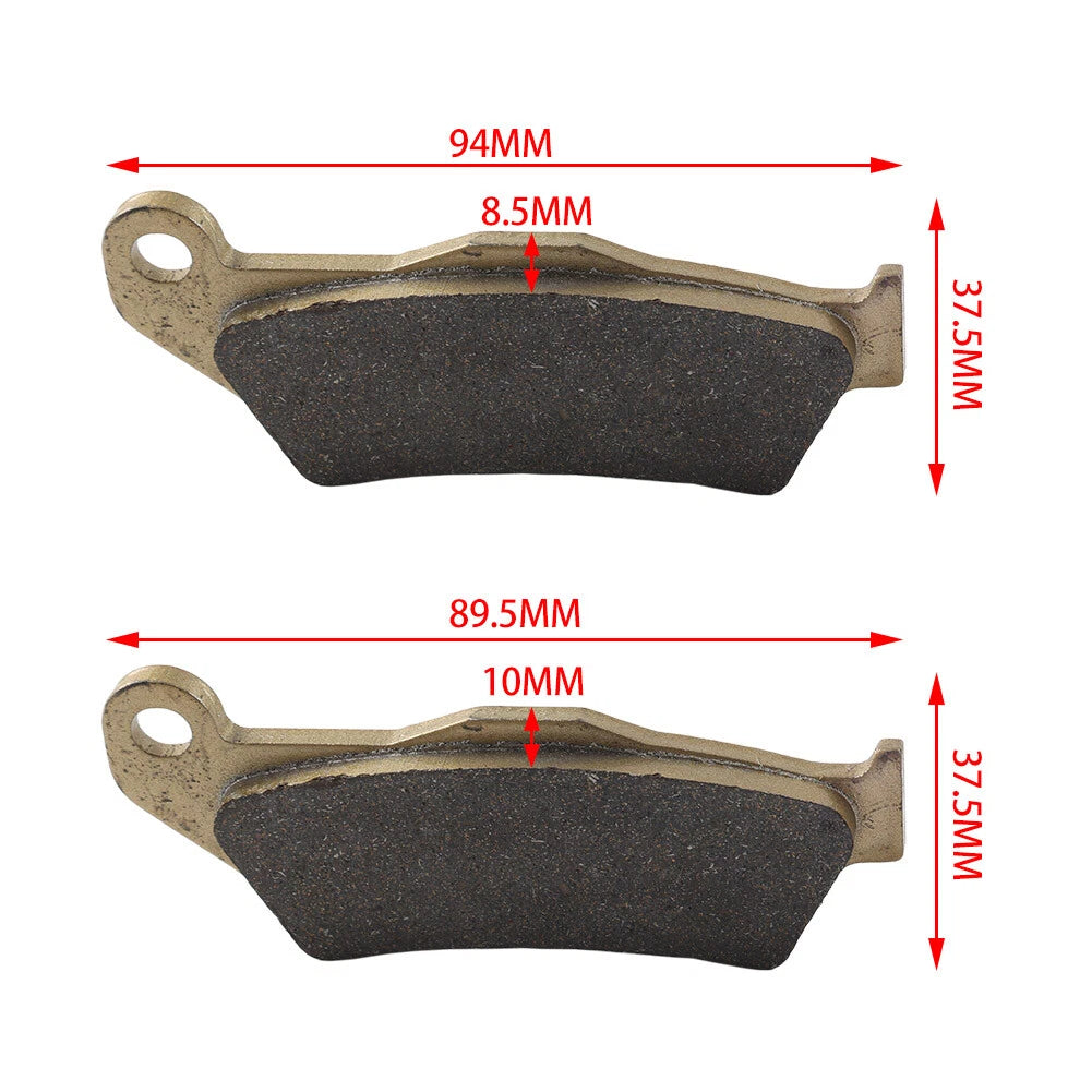 Rear Brake Pads for BMW K1200R K1200S K1300GT R Nine T (2003–2019)