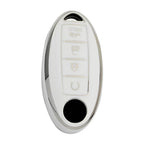 TPU 4-Button Key Shell Housing Cover for Nissan Murano, Versa, Note (2015-2023)