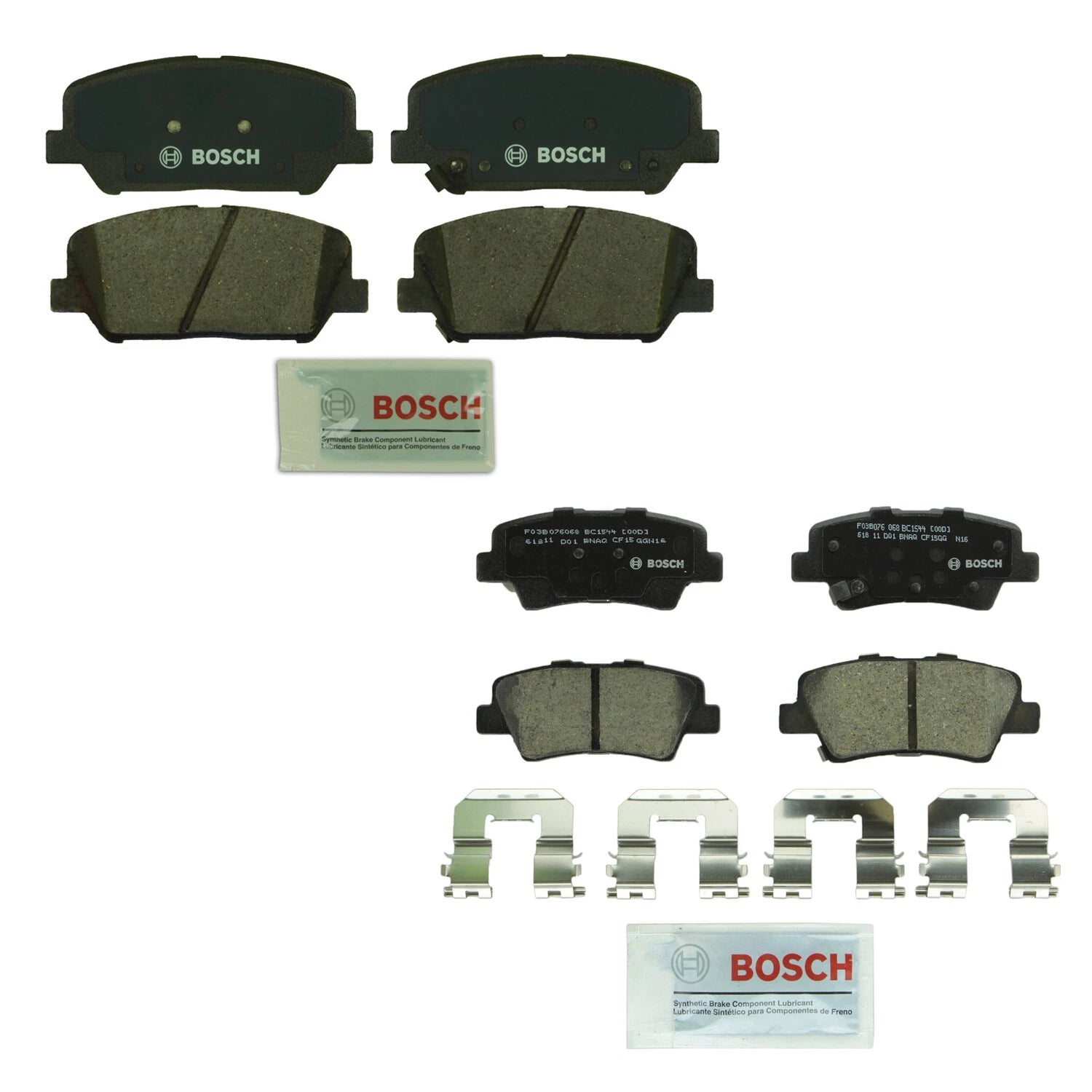 Bosch Quietcast Brake Pad Kit for Optima Sedan (2014–2015)