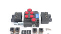Hydraulic Solenoid Valve 2 Spool 12V DC 3600 PSI for