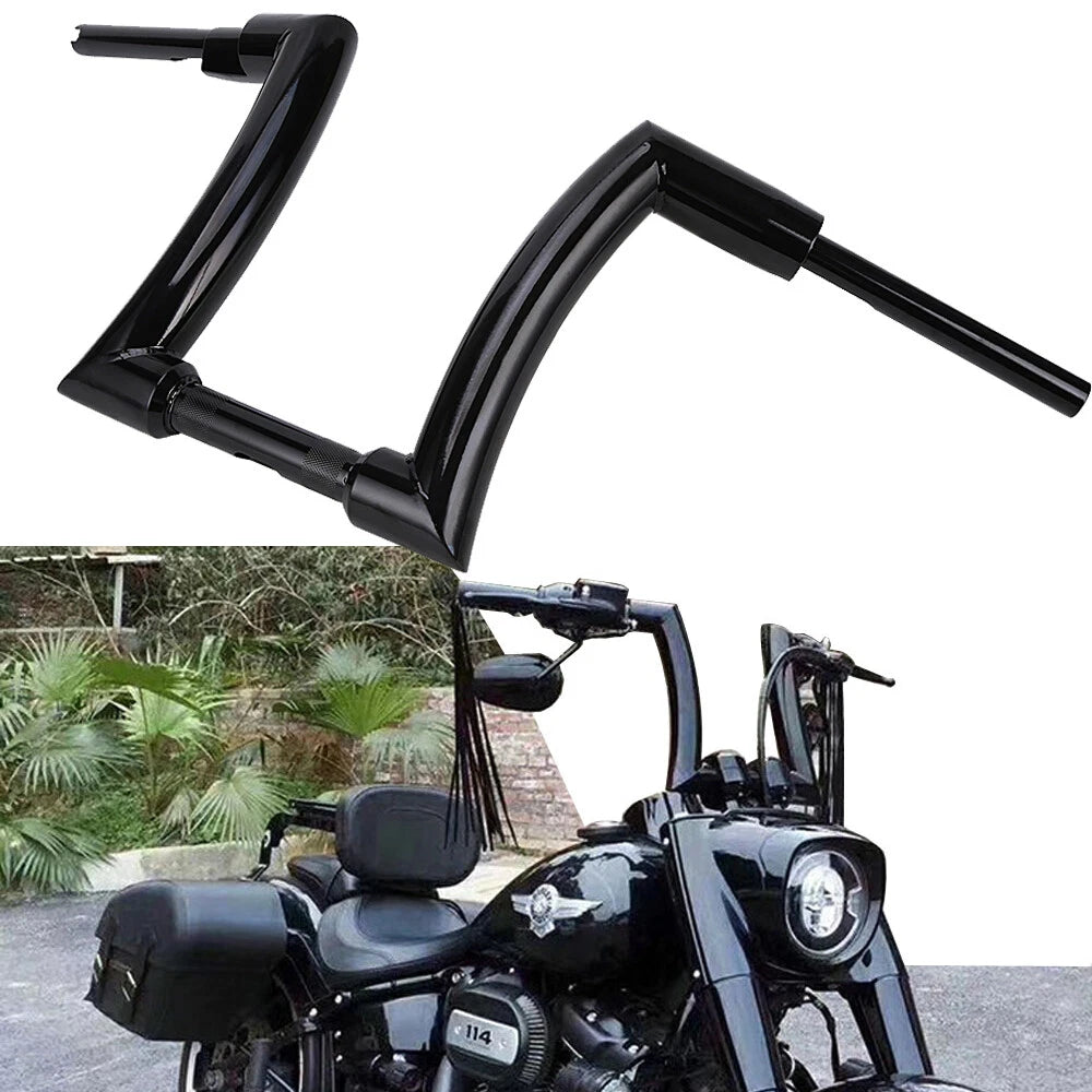 12" Ape Hangers Handlebar for Harley Touring Fatboy Dyna Softail